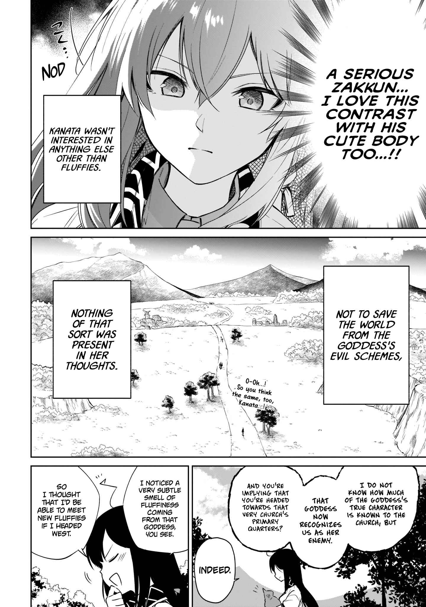 Page 25 Chapter 8 Seijo-sama? Iie, Toorisugari no Mamonotsukai Desu!: Zettai Muteki no Seijo wa Mofumofu to Tabi wo Suru