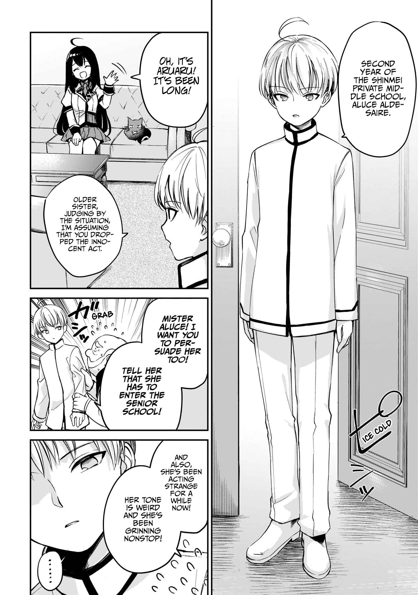 Page 34 Chapter 2 Seijo-sama? Iie, Toorisugari no Mamonotsukai Desu!: Zettai Muteki no Seijo wa Mofumofu to Tabi wo Suru