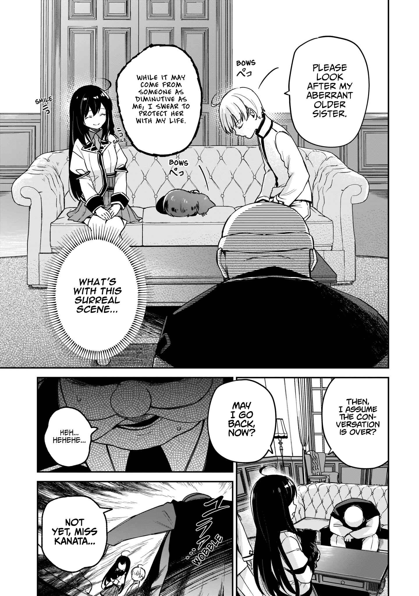 Page 37 Chapter 2 Seijo-sama? Iie, Toorisugari no Mamonotsukai Desu!: Zettai Muteki no Seijo wa Mofumofu to Tabi wo Suru