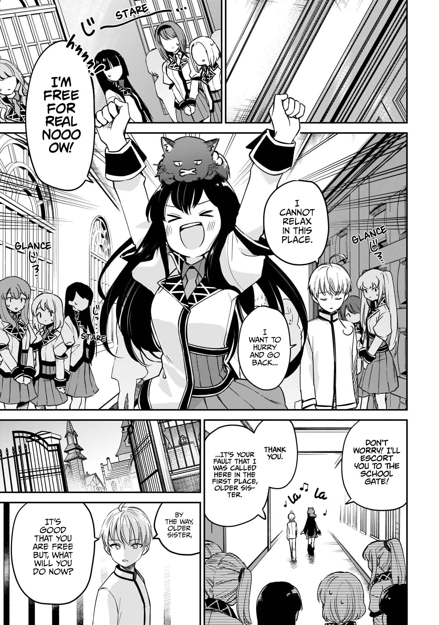 Page 43 Chapter 2 Seijo-sama? Iie, Toorisugari no Mamonotsukai Desu!: Zettai Muteki no Seijo wa Mofumofu to Tabi wo Suru