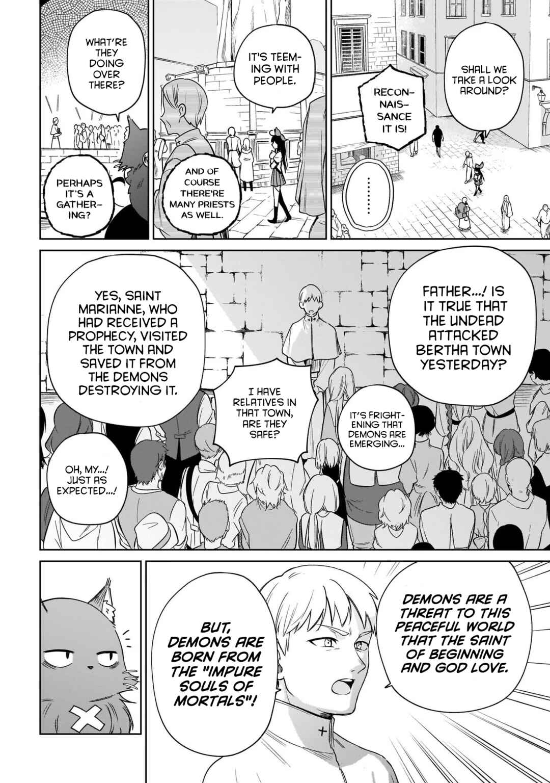 Page 12 Chapter 16 Seijo-sama? Iie, Toorisugari no Mamonotsukai Desu!: Zettai Muteki no Seijo wa Mofumofu to Tabi wo Suru