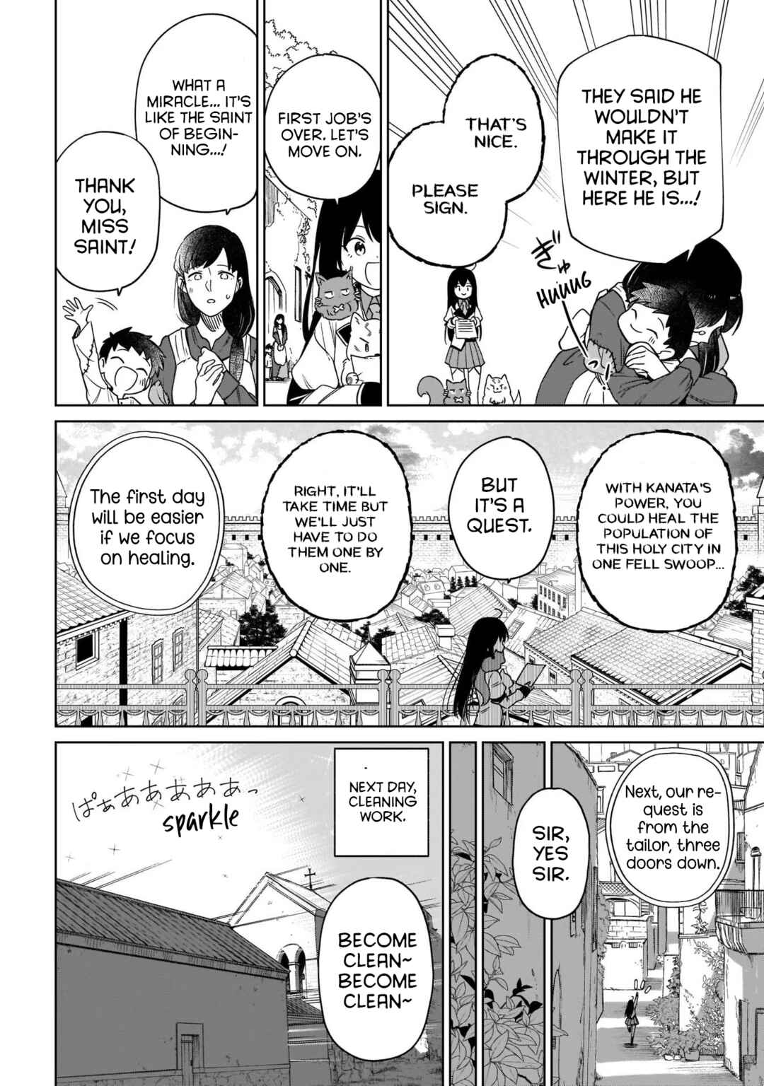Page 32 Chapter 16 Seijo-sama? Iie, Toorisugari no Mamonotsukai Desu!: Zettai Muteki no Seijo wa Mofumofu to Tabi wo Suru