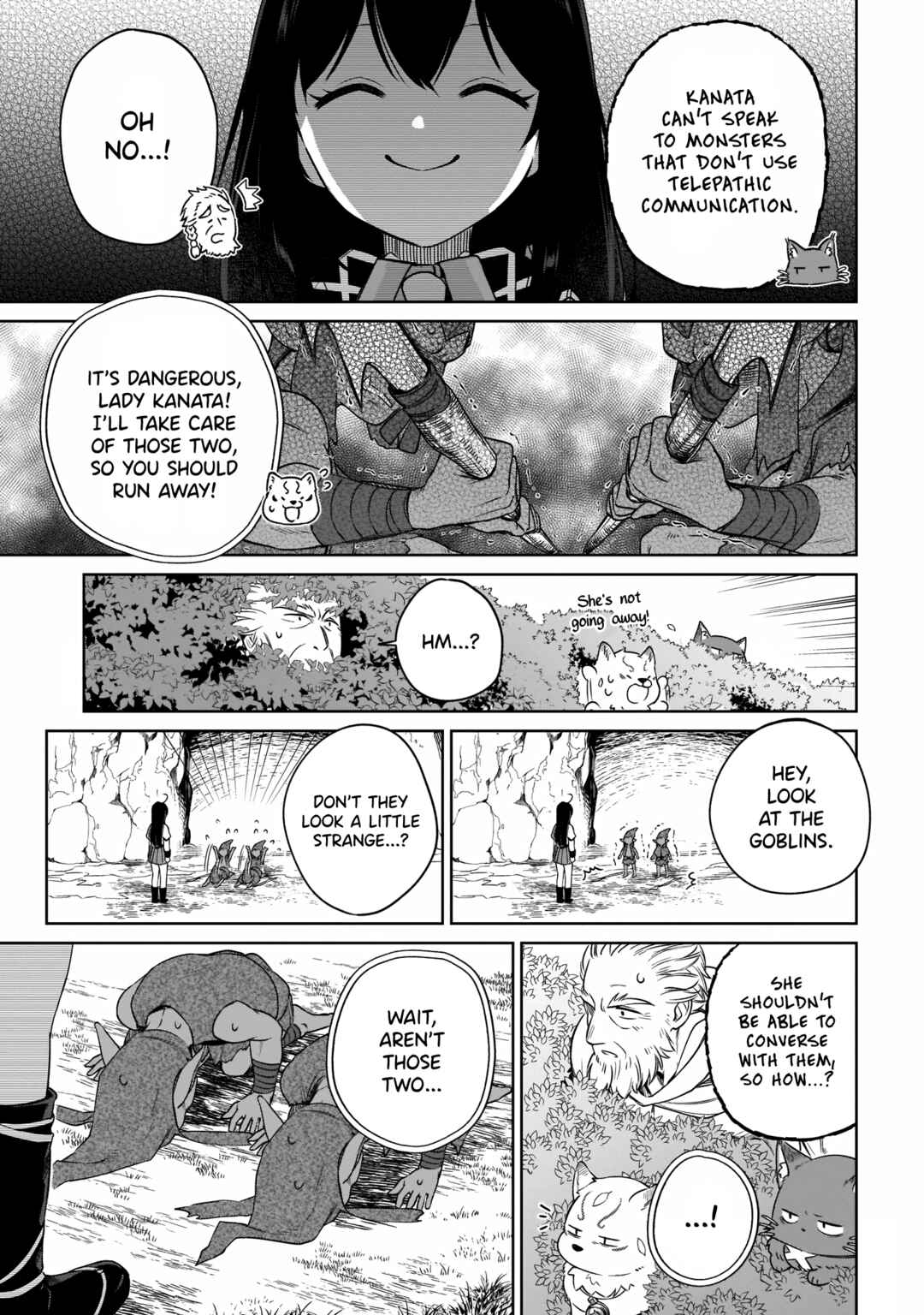 Page 11 Chapter 13 Seijo-sama? Iie, Toorisugari no Mamonotsukai Desu!: Zettai Muteki no Seijo wa Mofumofu to Tabi wo Suru