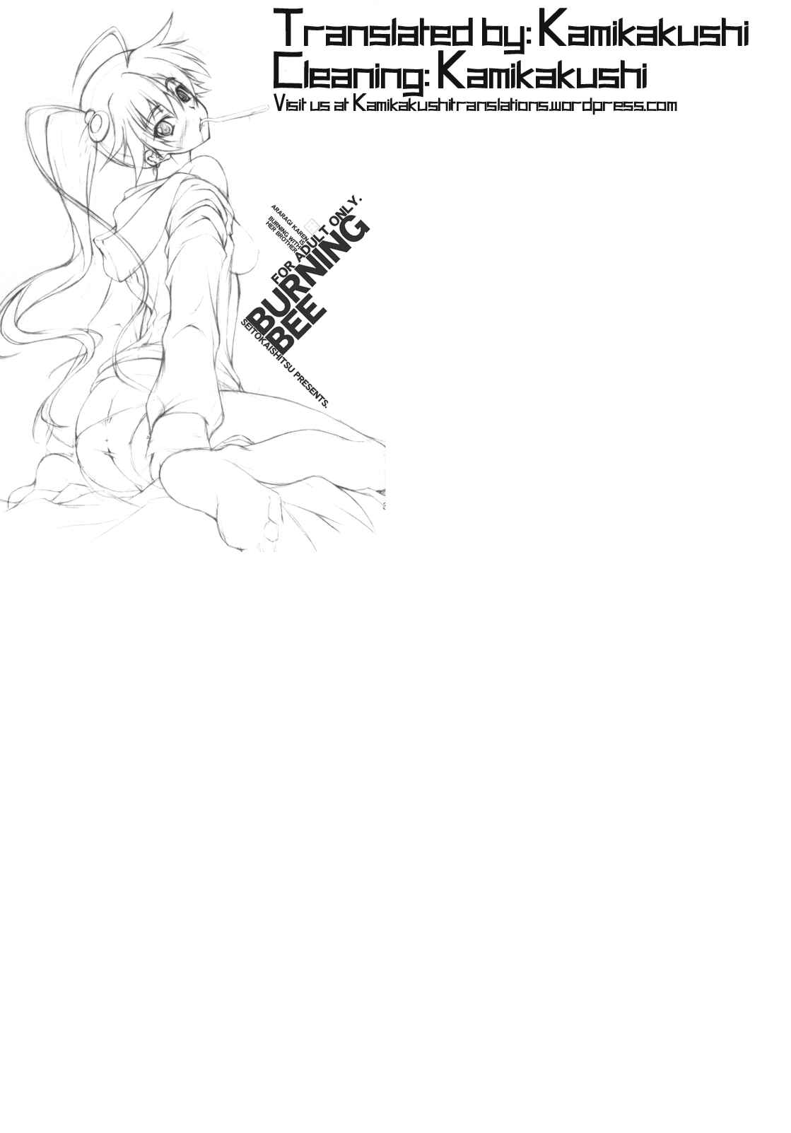 Page 27 Chapter Unknown_5e27 BURNING BEE - Monogatari Series (Doujinshi)