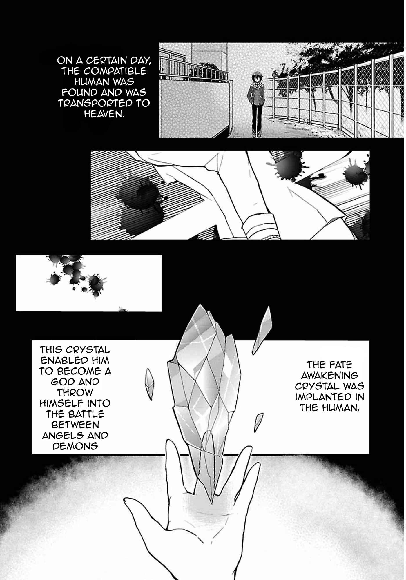 Page 3 Chapter 1 Kami-sama to Unmei Kakusei no Cross Thesis