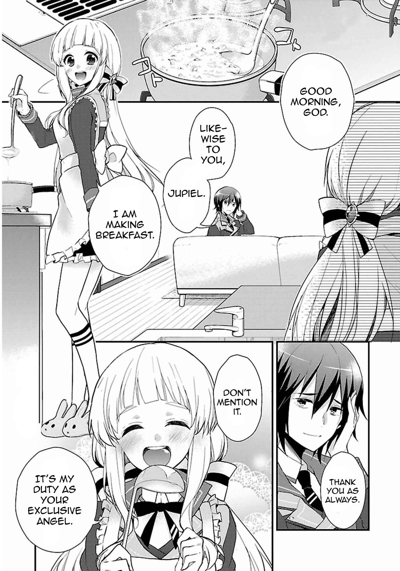 Page 2 Chapter 2 Kami-sama to Unmei Kakusei no Cross Thesis