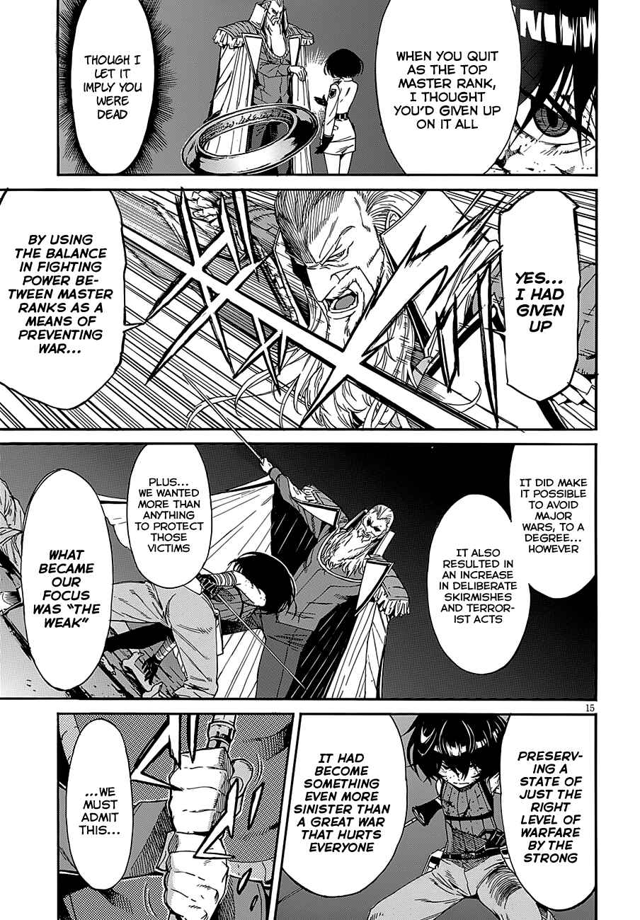 Page 16 Chapter 54 Gun X Clover