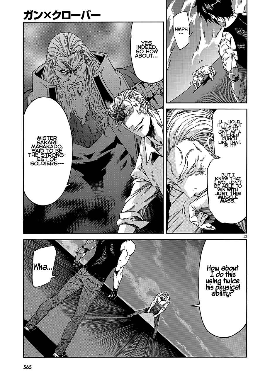 Page 16 Chapter 58 Gun X Clover