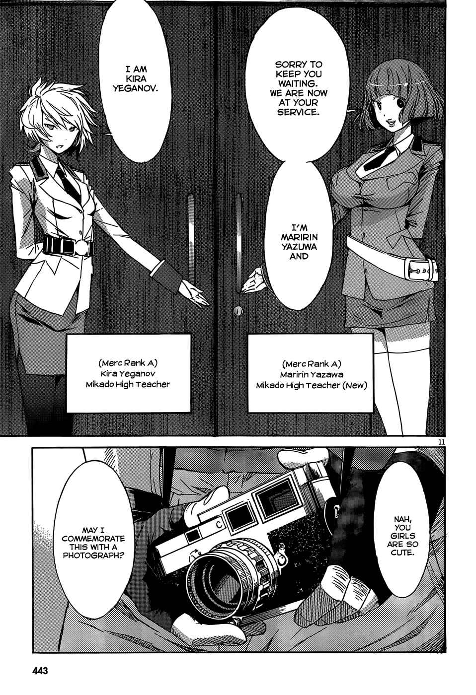Page 12 Chapter 25 Gun X Clover
