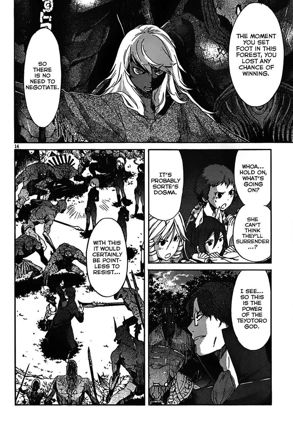 Page 14 Chapter 20 Gun X Clover