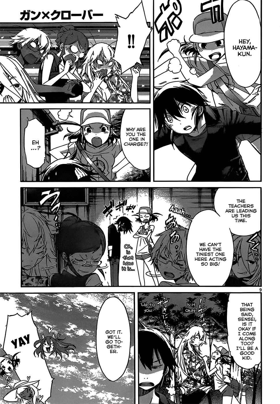 Page 9 Chapter 27 Gun X Clover