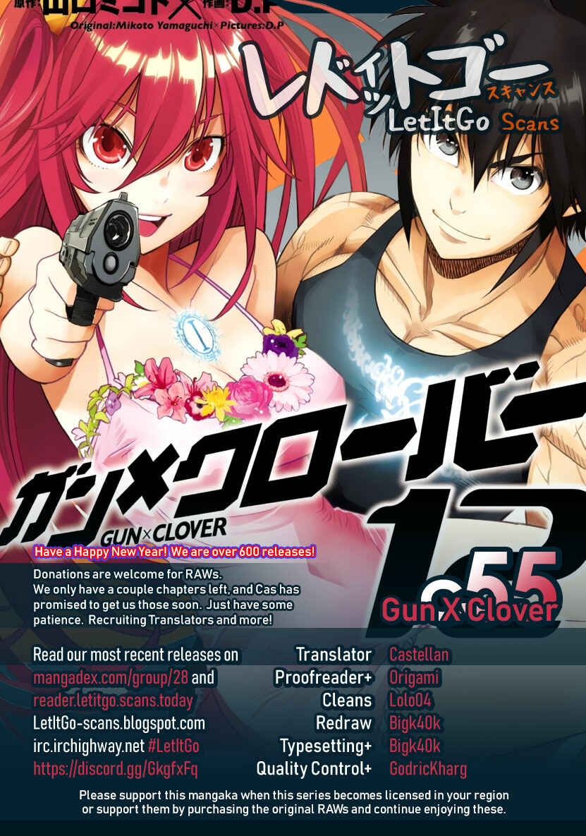Page 1 Chapter 55 Gun X Clover