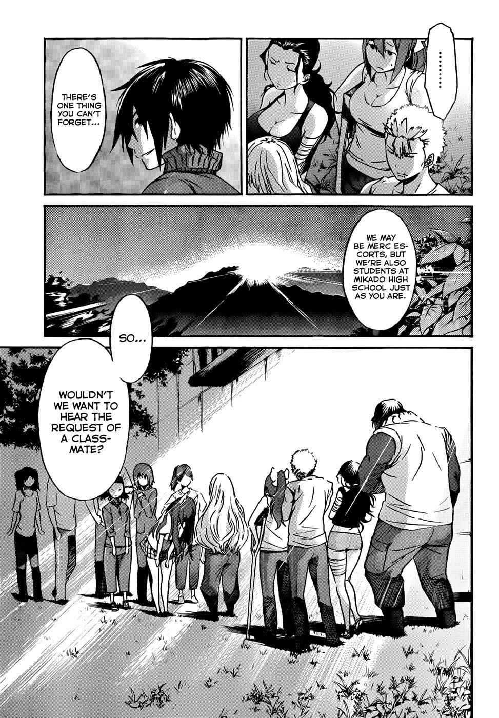Page 35 Chapter 15 Gun X Clover