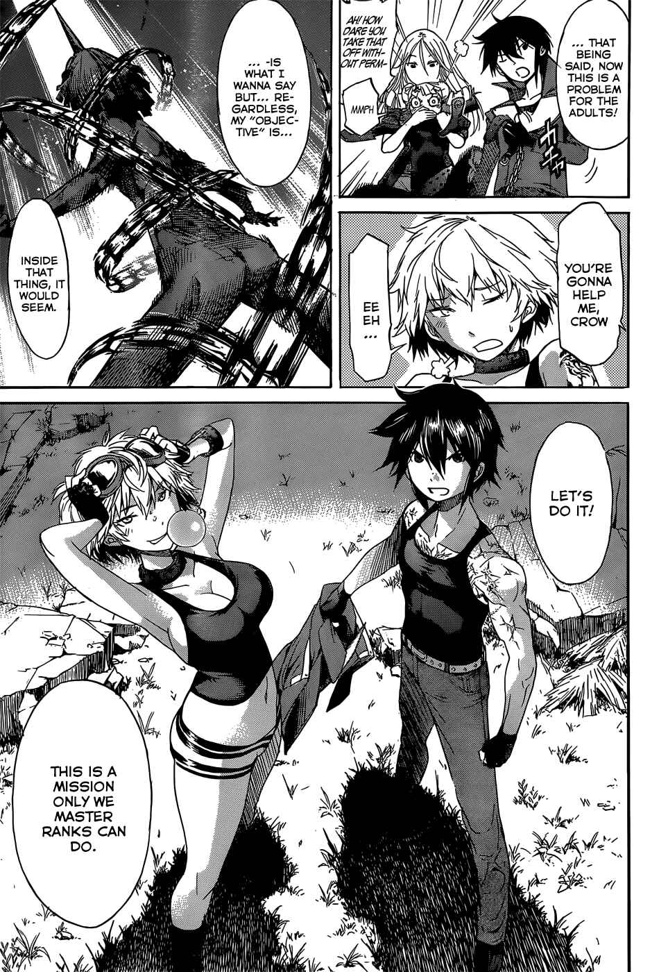 Page 12 Chapter 23 Gun X Clover