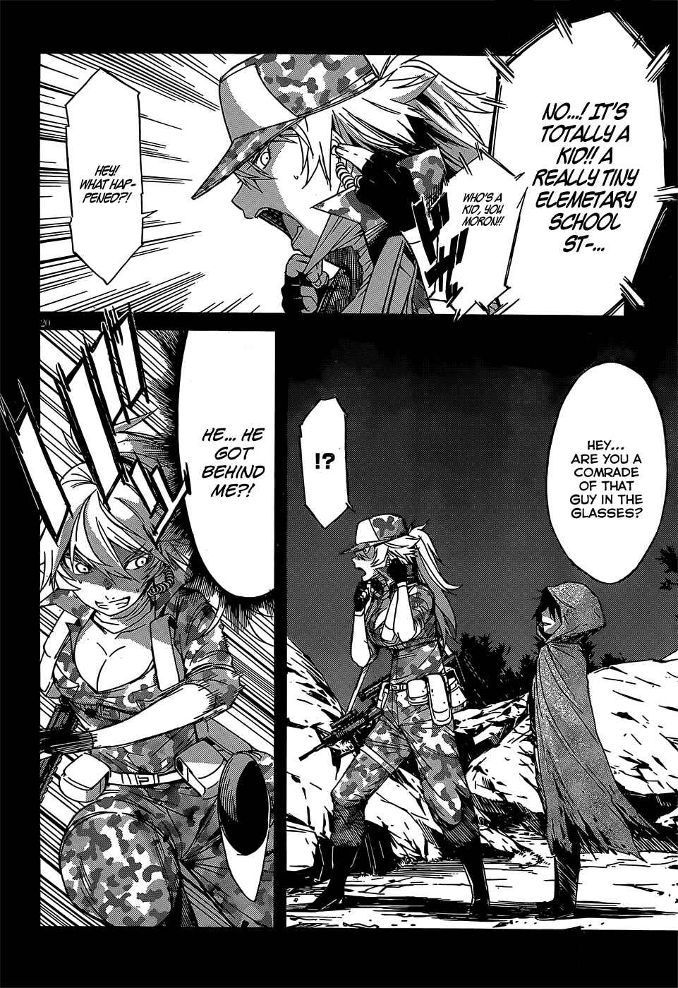 Page 21 Chapter 28 Gun X Clover