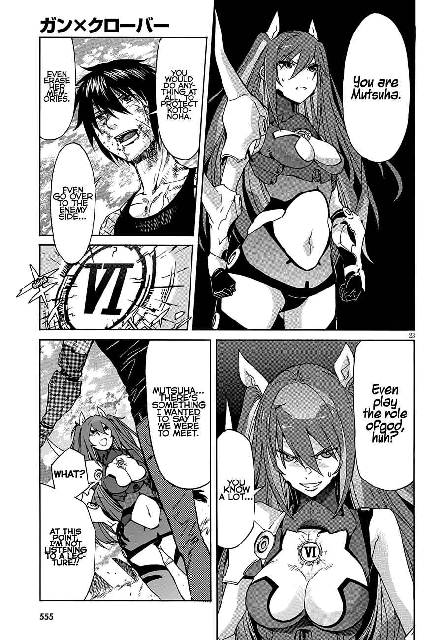 Page 25 Chapter 57 Gun X Clover