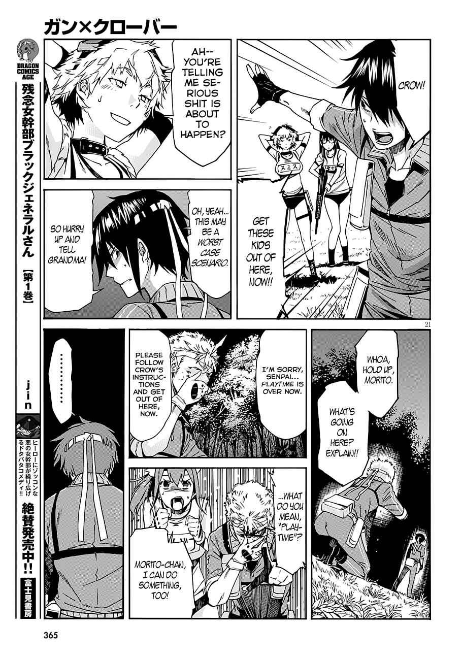 Page 22 Chapter 45 Gun X Clover