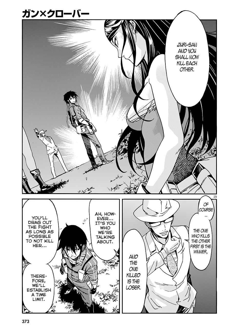 Page 29 Chapter 45 Gun X Clover