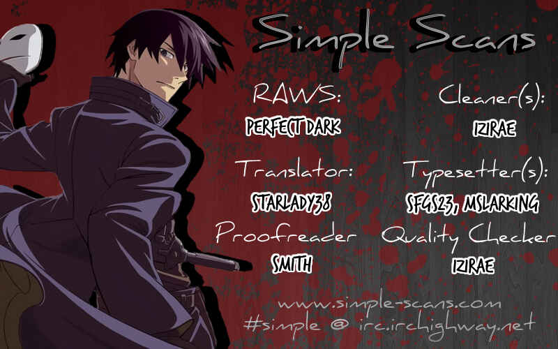 Page 1 Chapter 30 DARKER THAN BLACK -Shikkoku no Hana-