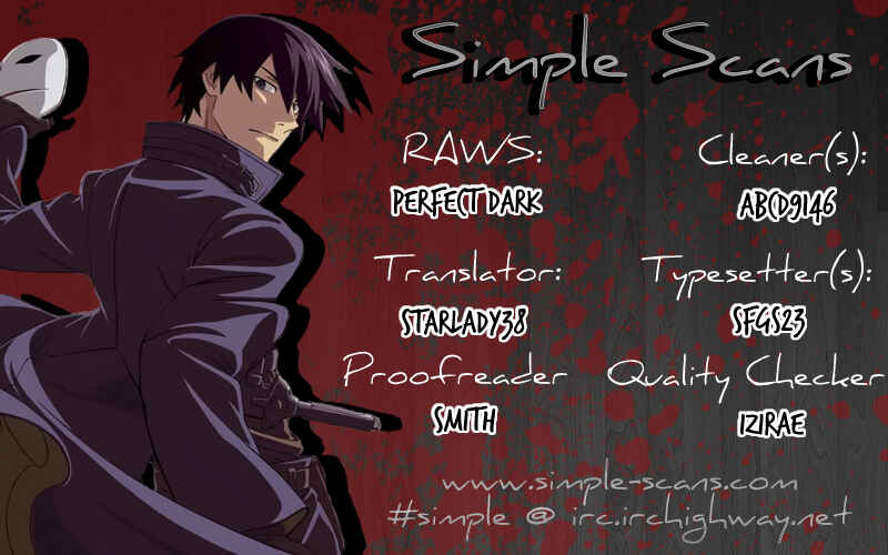 Page 1 Chapter 28 DARKER THAN BLACK -Shikkoku no Hana-