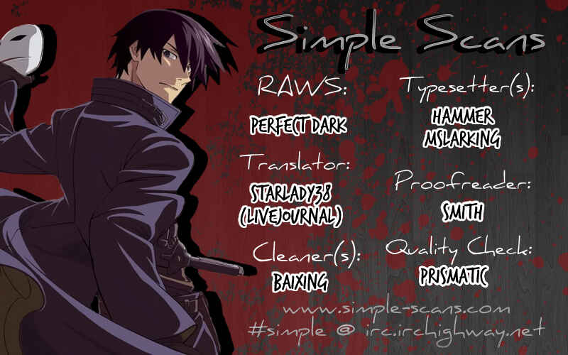 Page 1 Chapter 29 DARKER THAN BLACK -Shikkoku no Hana-