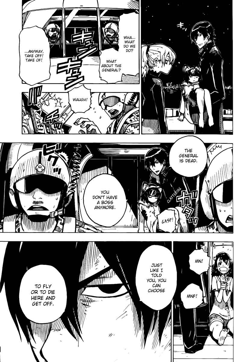 Page 27 Chapter 25 DARKER THAN BLACK -Shikkoku no Hana-