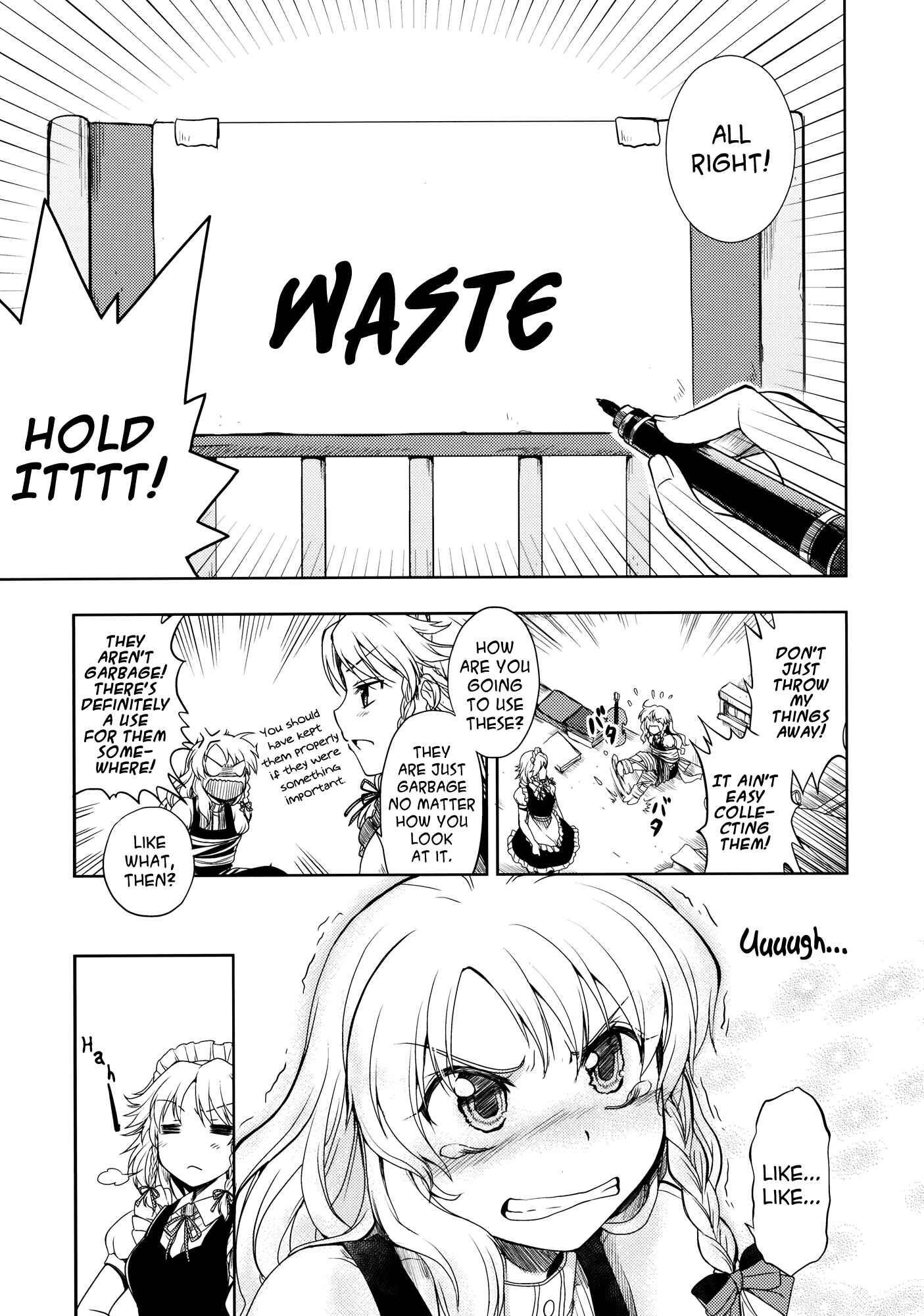 Page 17 Chapter Unknown_4ac1 Touhou - Izayoi Scramble (Doujinshi)