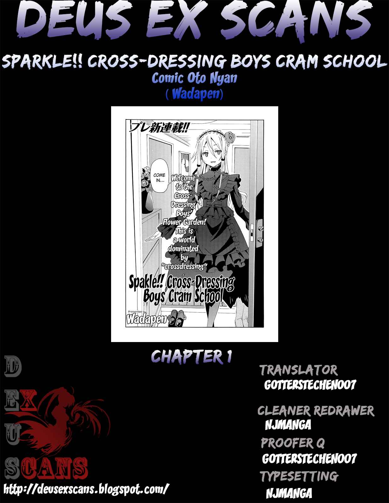 Page 9 Chapter 0 Kagayaku!! Otokonoko Juku