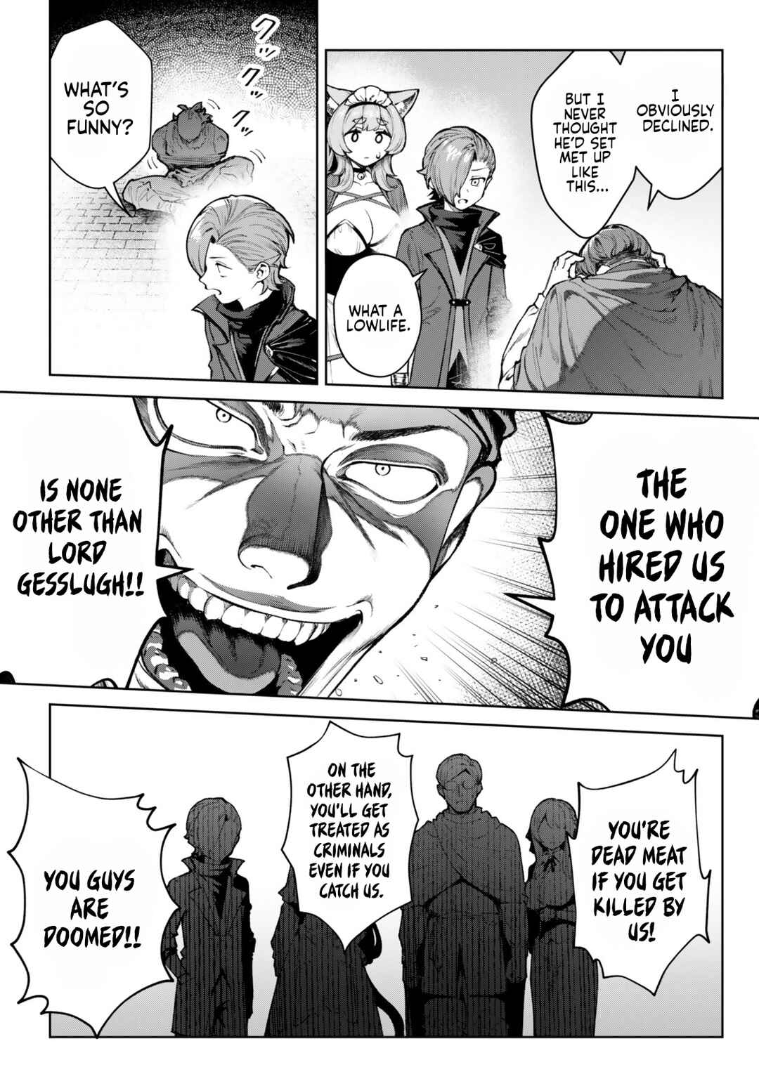 Page 8 Chapter 5.2 Kuromaku Ikka ni Tensei Shita kedo Gensaku Mushishite Dokuritsu Suru