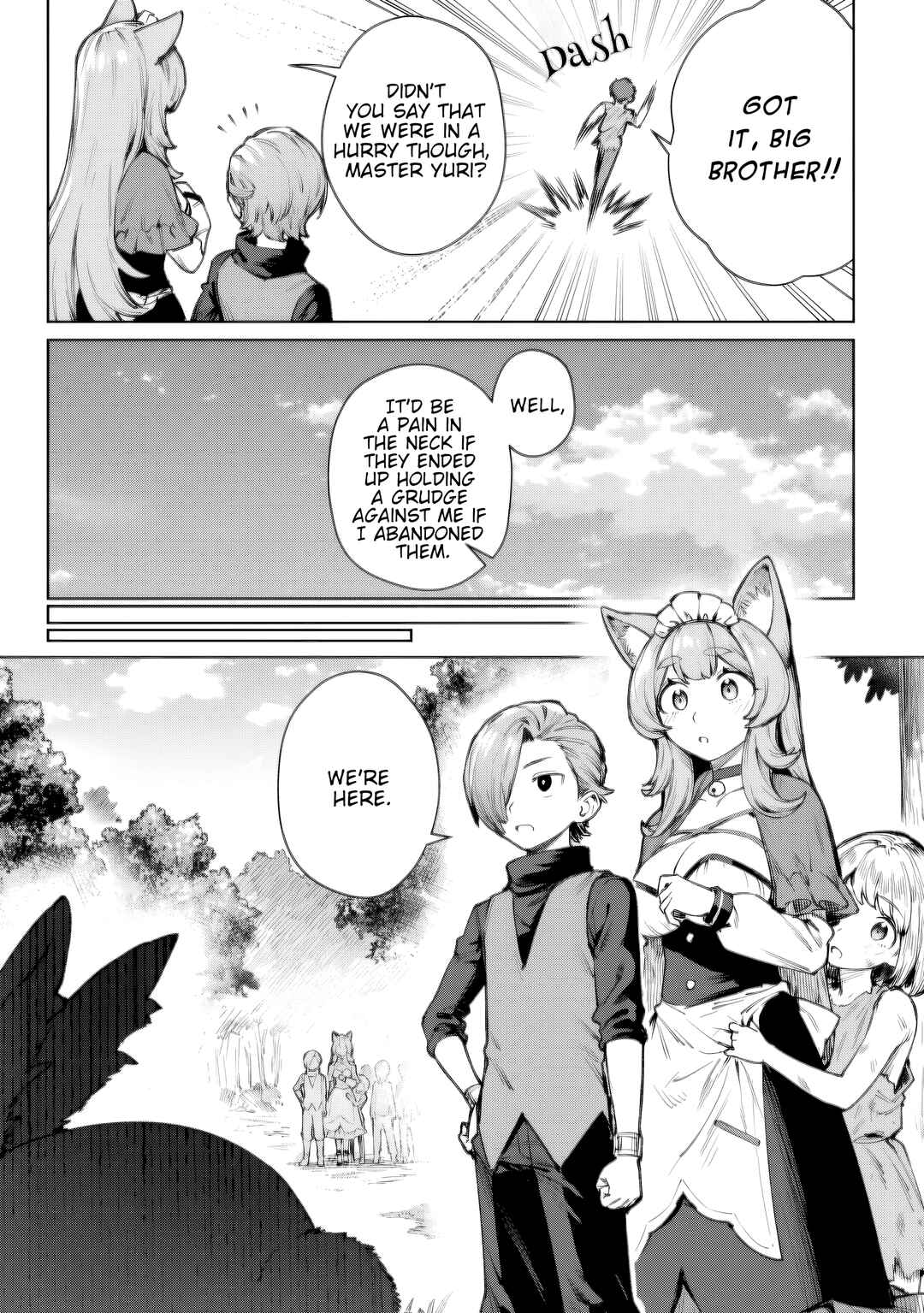 Page 6 Chapter 3.1 Kuromaku Ikka ni Tensei Shita kedo Gensaku Mushishite Dokuritsu Suru