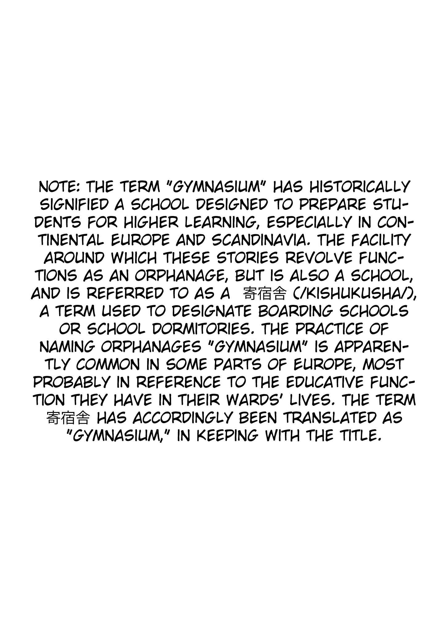 Page 62 Chapter 2 Silver Gymnasium