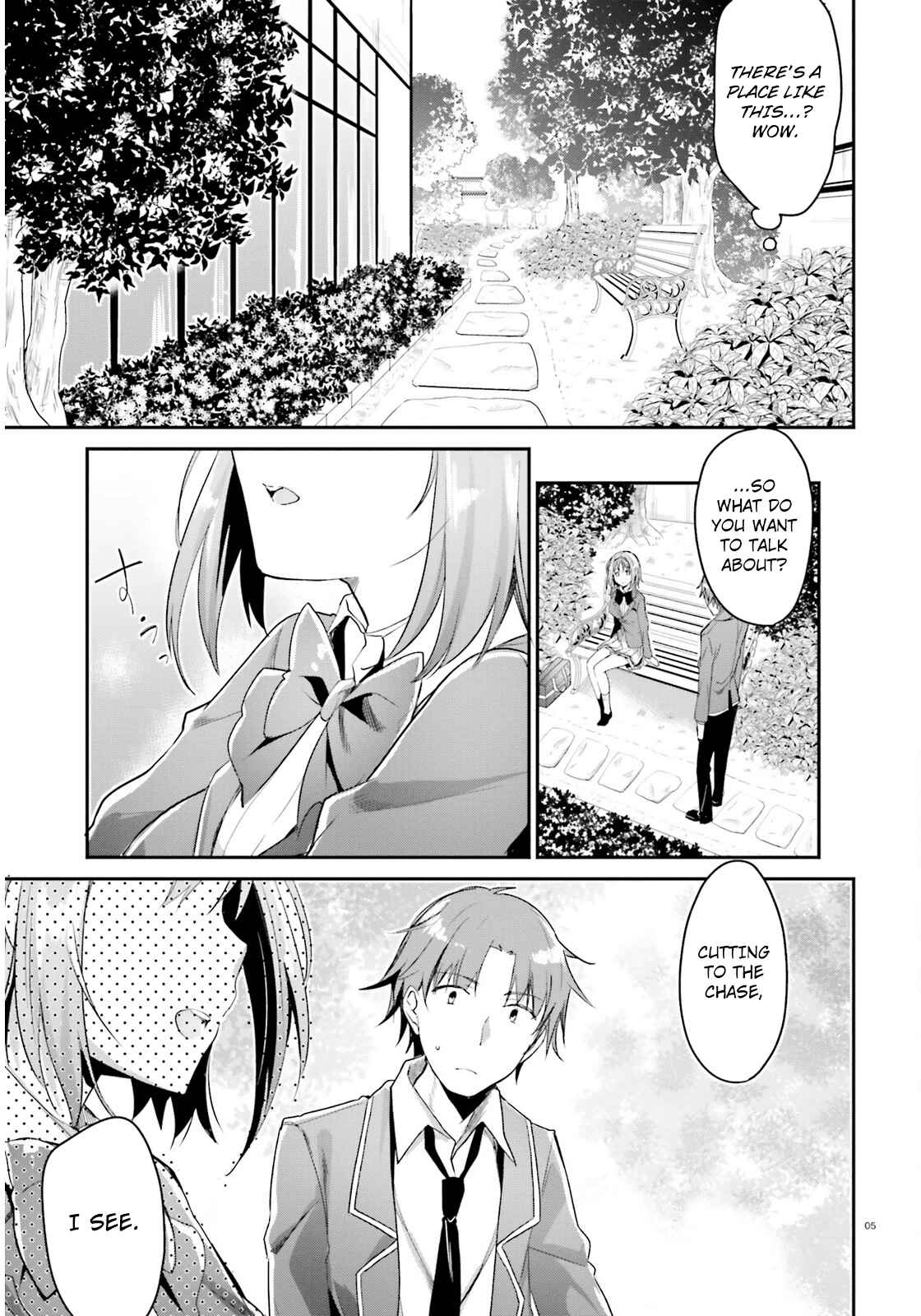 Page 5 Chapter 3 Classroom of the Elite
