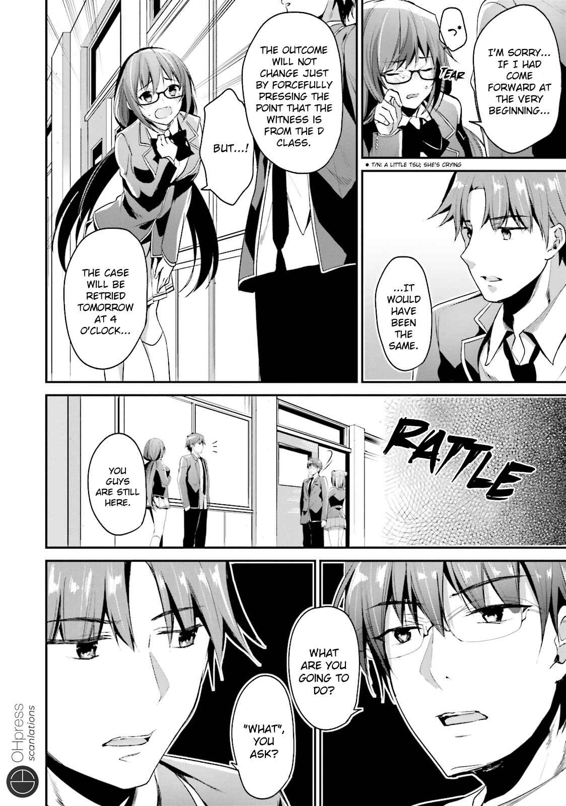 Page 23 Chapter 13 Classroom of the Elite