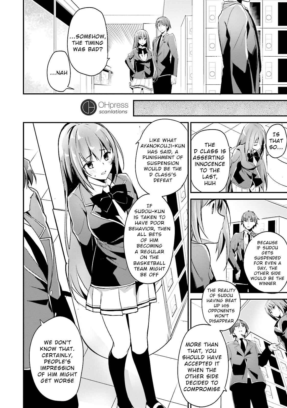 Page 33 Chapter 13 Classroom of the Elite