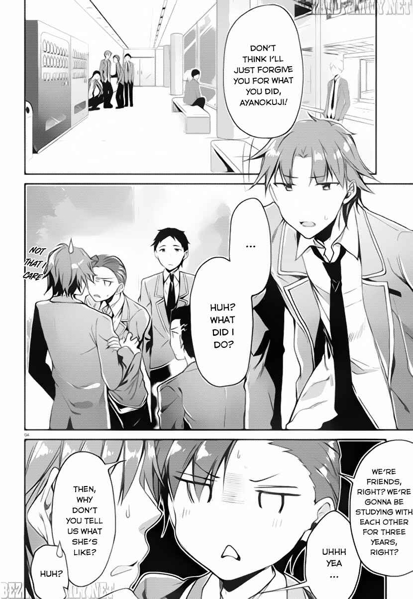 Page 4 Chapter 4 Classroom of the Elite
