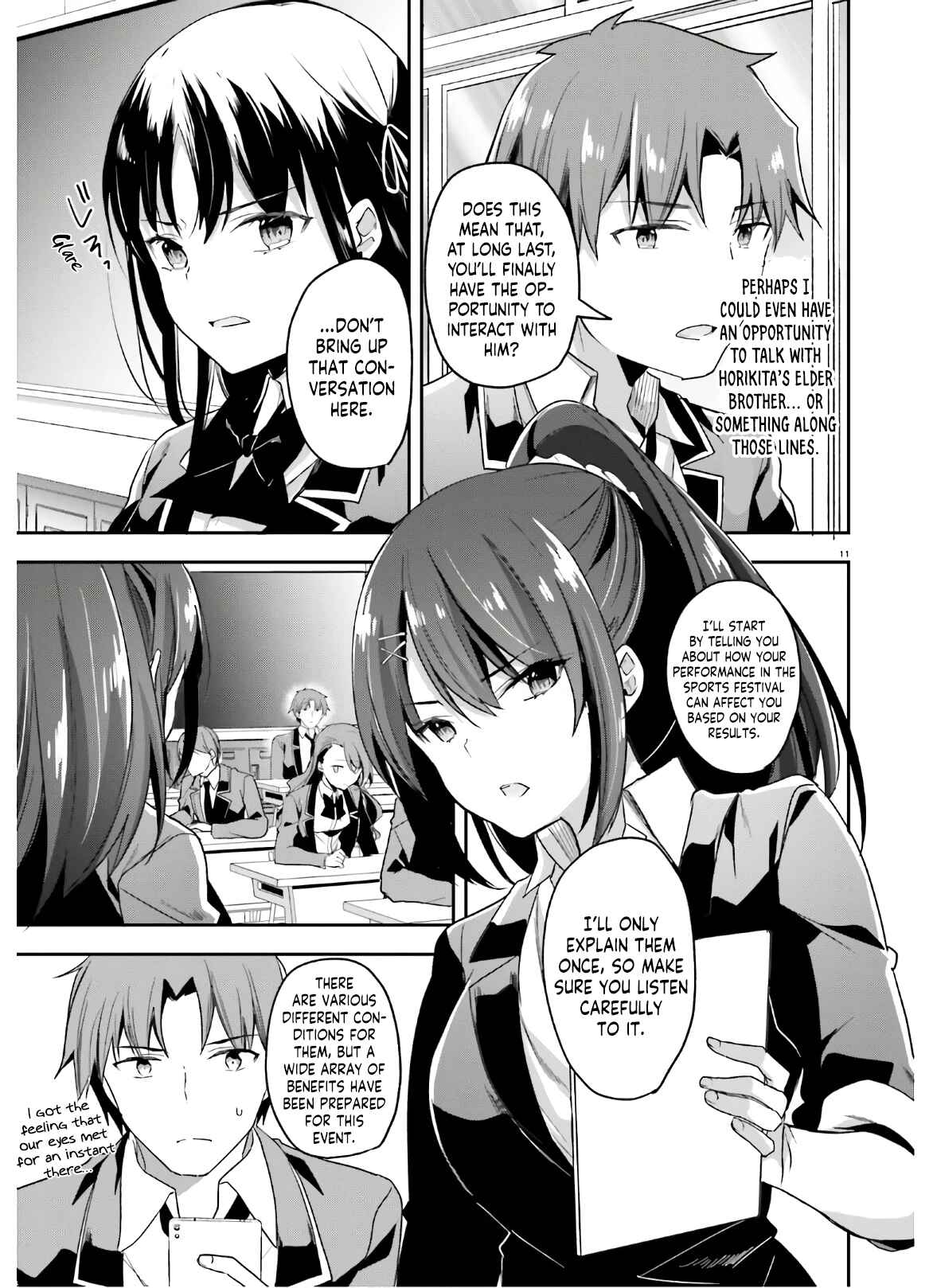 Page 12 Chapter 56 Classroom of the Elite
