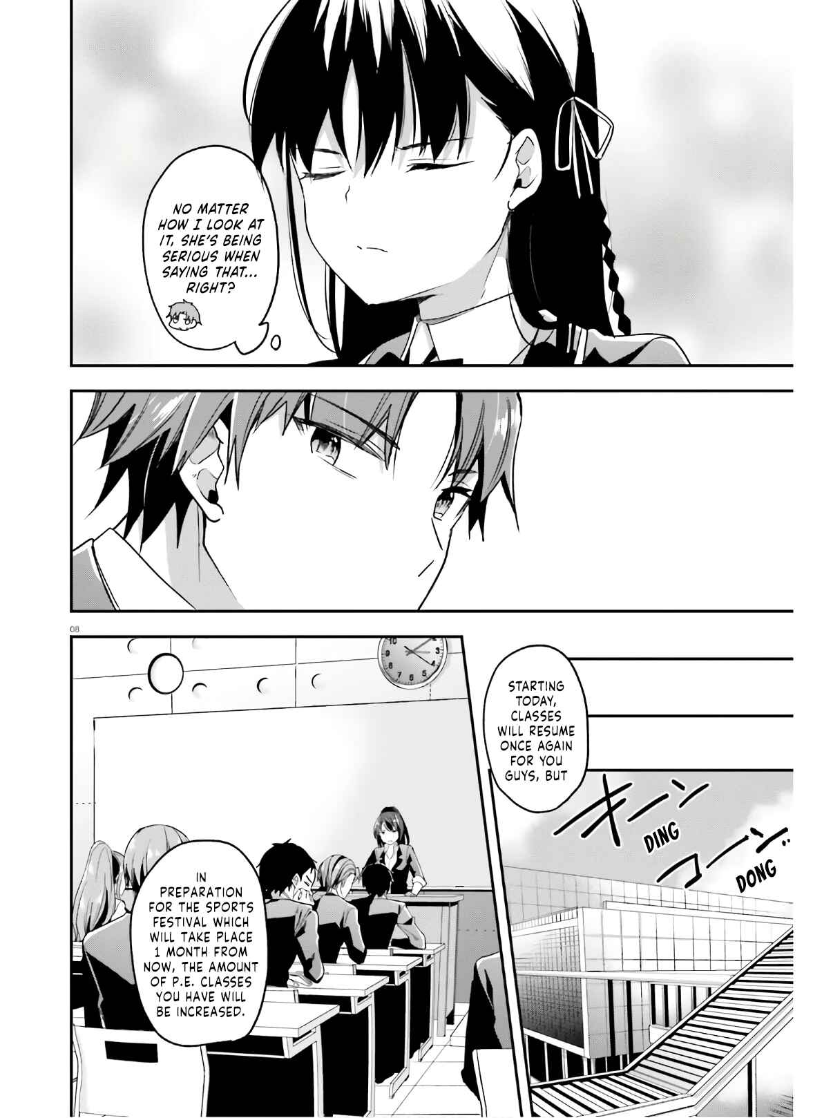 Page 9 Chapter 56 Classroom of the Elite
