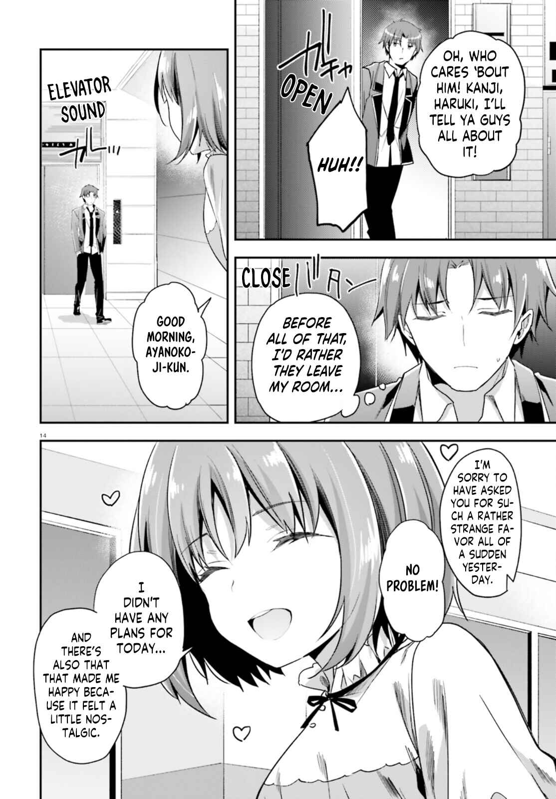 Page 13 Chapter 61 Classroom of the Elite