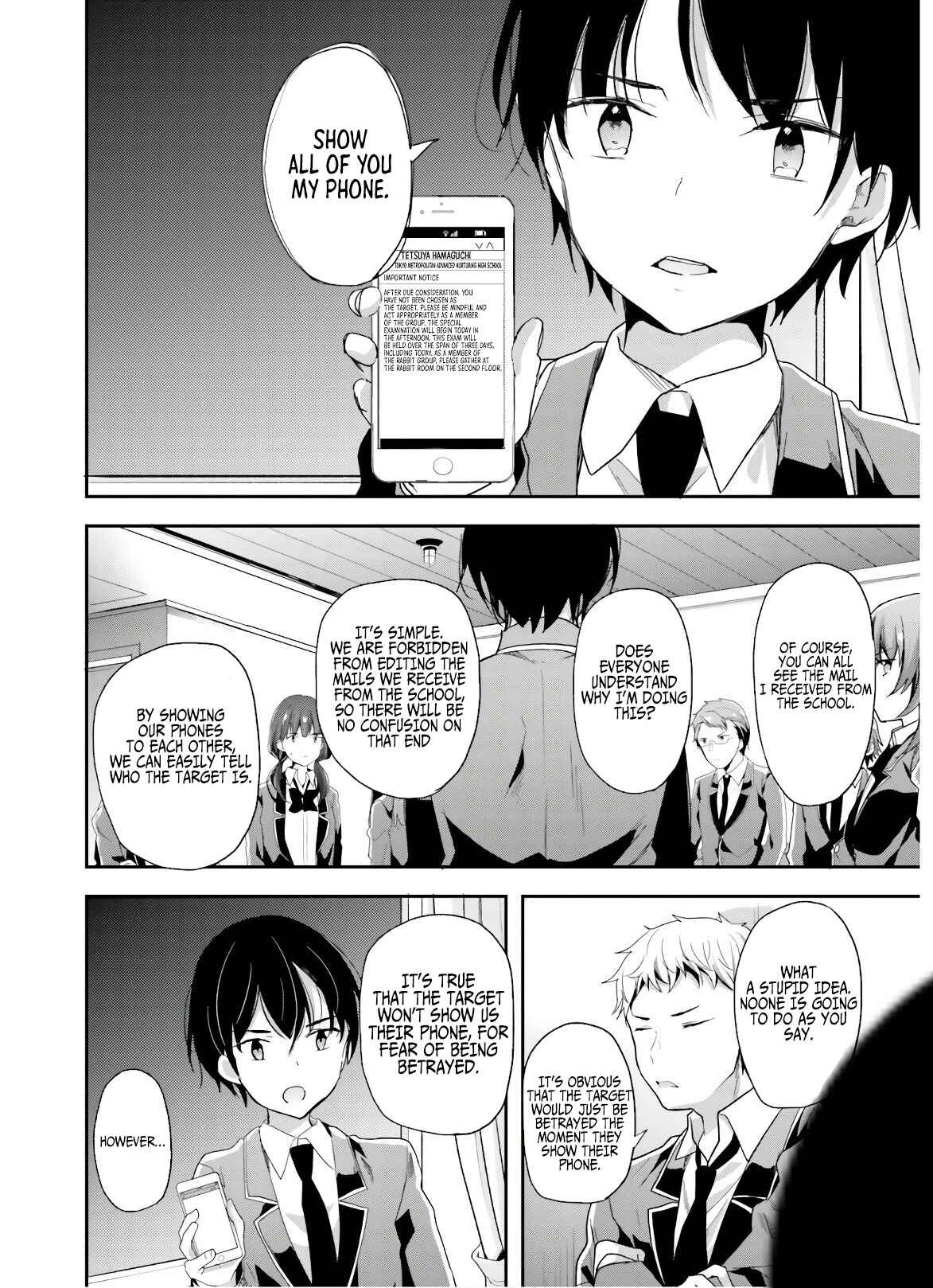 Page 13 Chapter 47 Classroom of the Elite