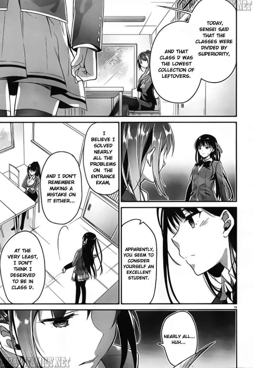 Page 16 Chapter 5 Classroom of the Elite