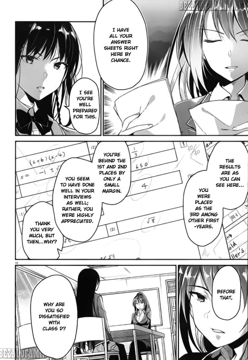 Page 17 Chapter 5 Classroom of the Elite