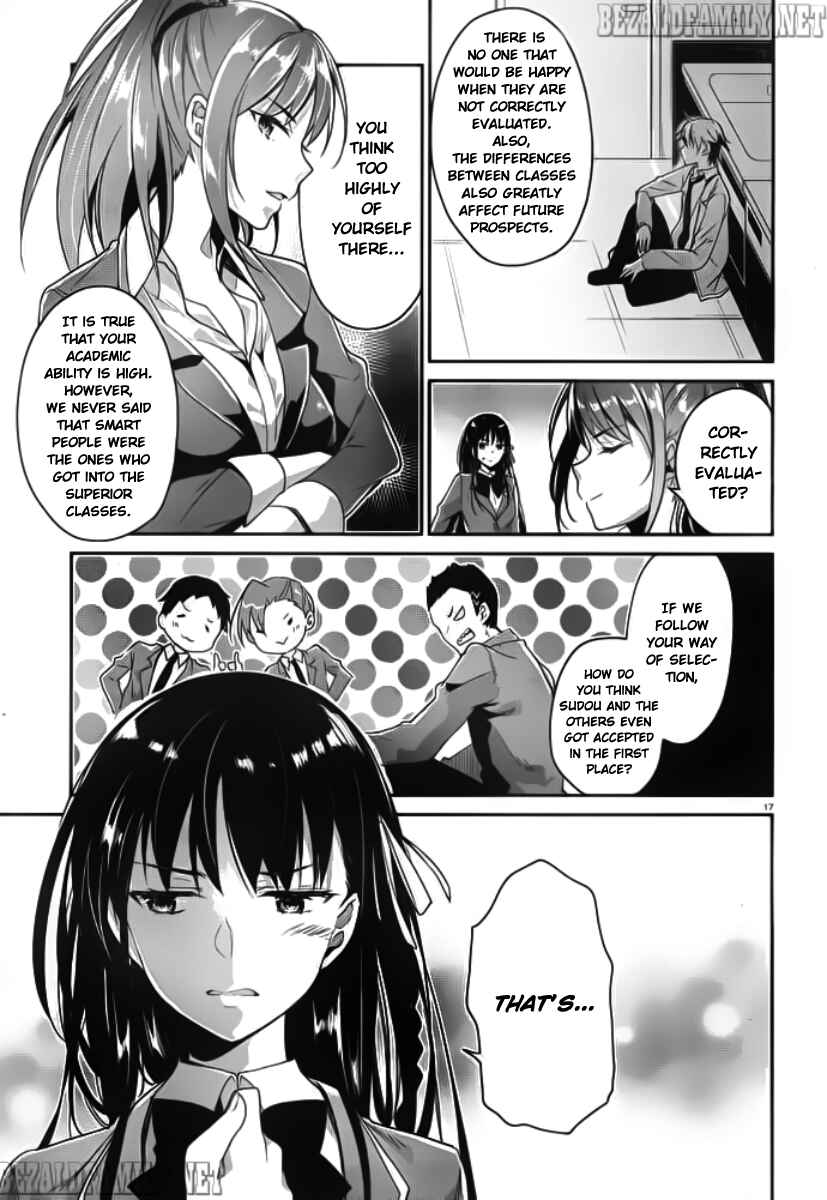 Page 18 Chapter 5 Classroom of the Elite