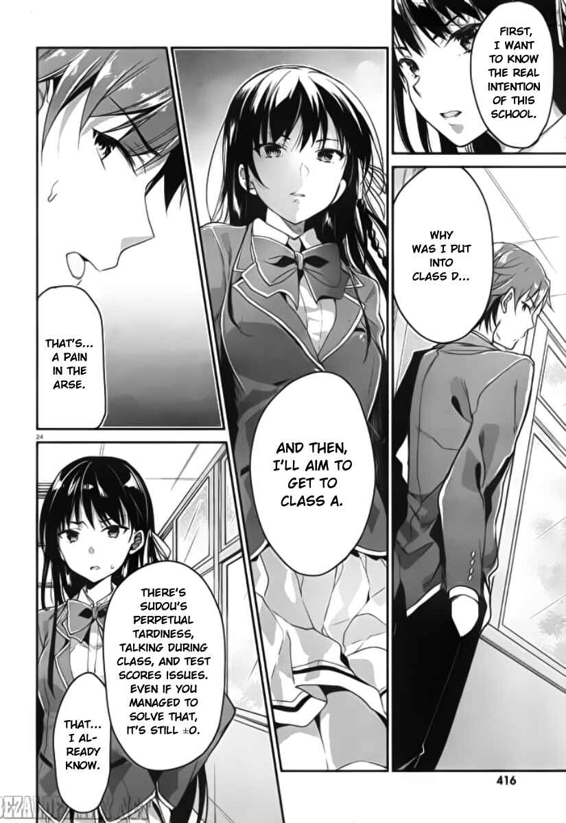 Page 25 Chapter 5 Classroom of the Elite