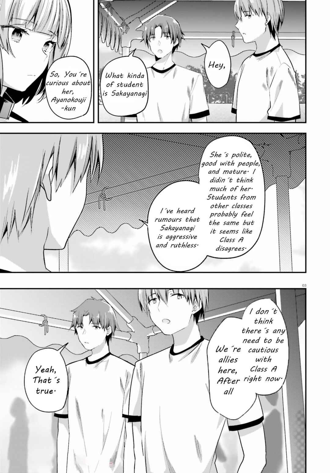 Page 3 Chapter 68 Classroom of the Elite