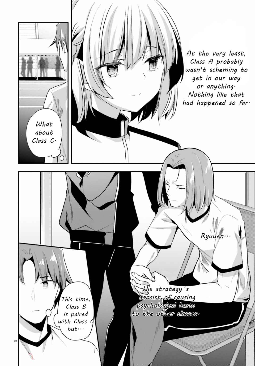 Page 4 Chapter 68 Classroom of the Elite