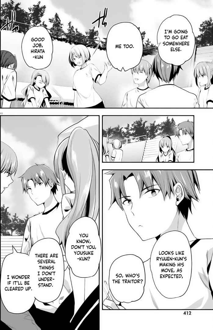Page 10 Chapter 72 Classroom of the Elite