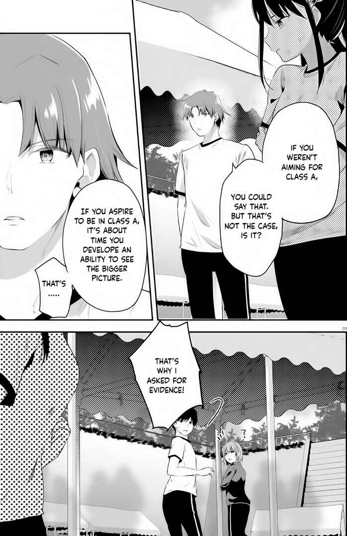 Page 3 Chapter 72 Classroom of the Elite