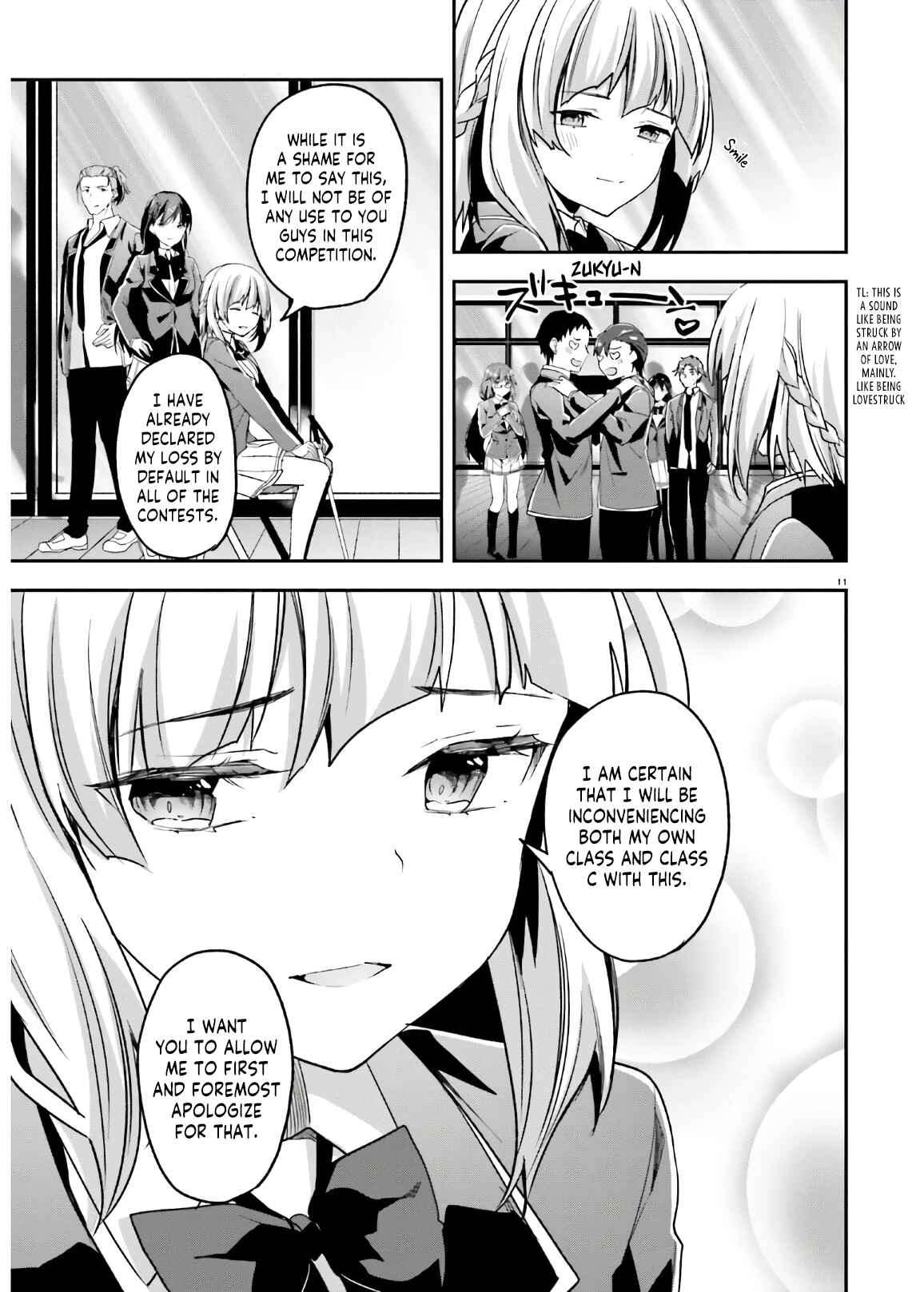 Page 12 Chapter 57 Classroom of the Elite