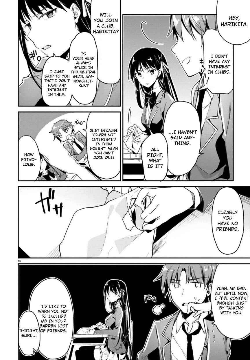 Page 16 Chapter 2 Classroom of the Elite