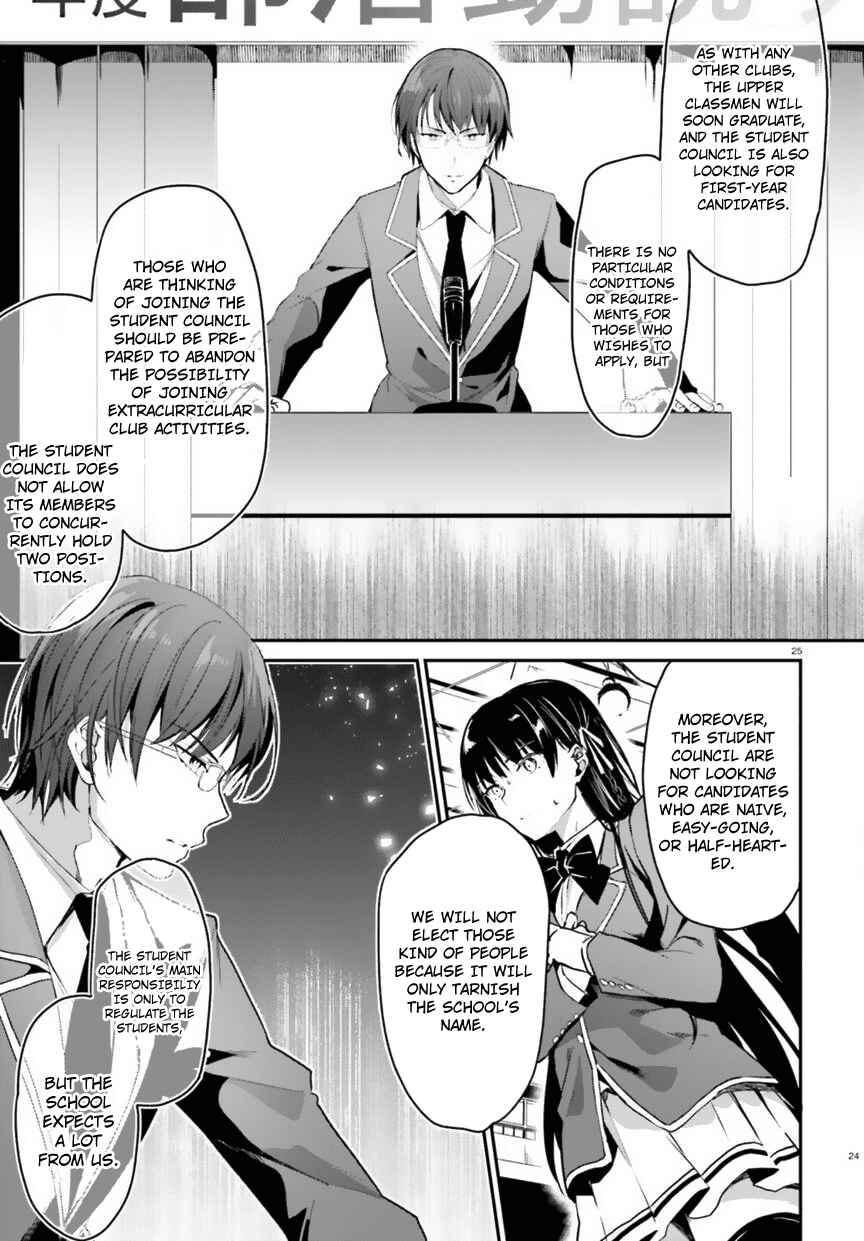 Page 25 Chapter 2 Classroom of the Elite